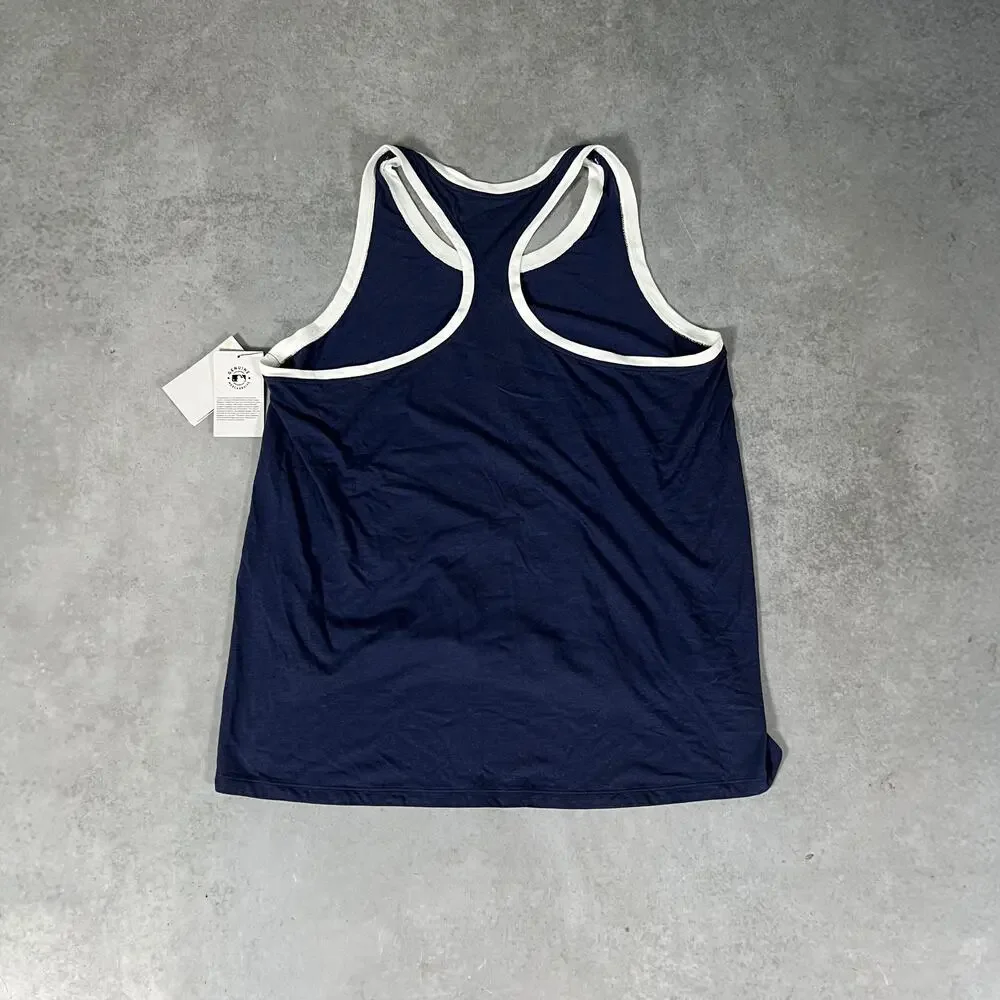 Nike New York Yankees MLB Womens Navy Team Tank Top Size XXL